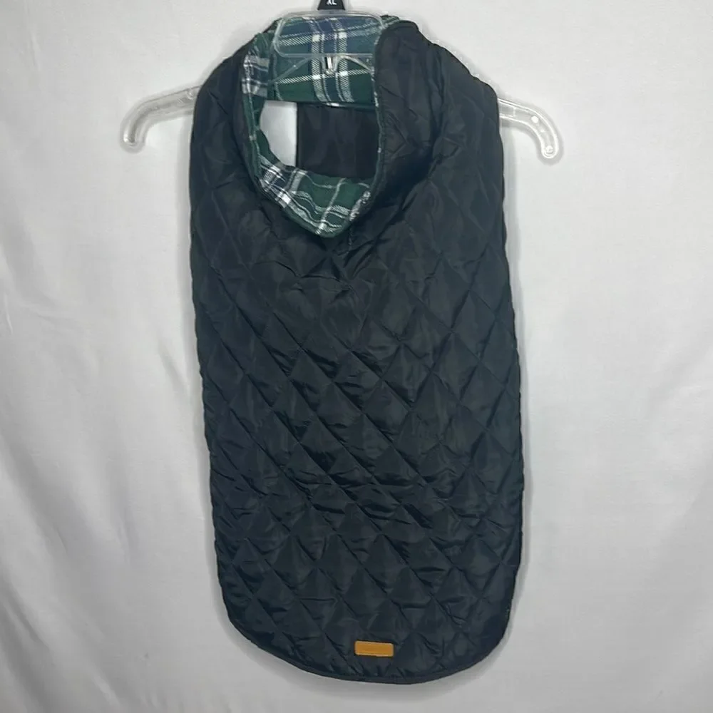 Kuoser Warm Reversible Waterproof Plaid Jacket. Size Large.